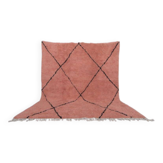 Tapis berbère en laine fait main traditionnelle 250cmx150cm