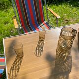 Formica folding camping table