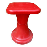 Tabouret rouge
