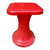 Tabouret rouge