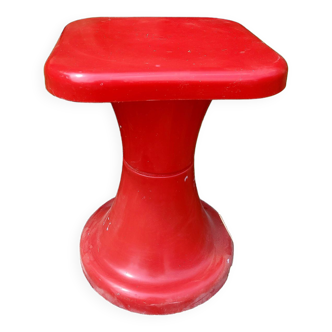 Tabouret rouge