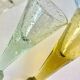 Biot glassware, 5 pomponette glasses