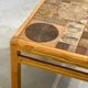 Poulsen Coffee Table for Haslev Møbelsnedkeri in Ceramic Tiles, Denmark, 1960s