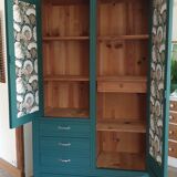 Parisian wardrobe in solid wood