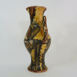Iddeqi Kabyle pottery, Kabyle amphora,Berbere, Kabyle folk art. Year 50