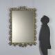 Wrought iron mirror from the 1980s.