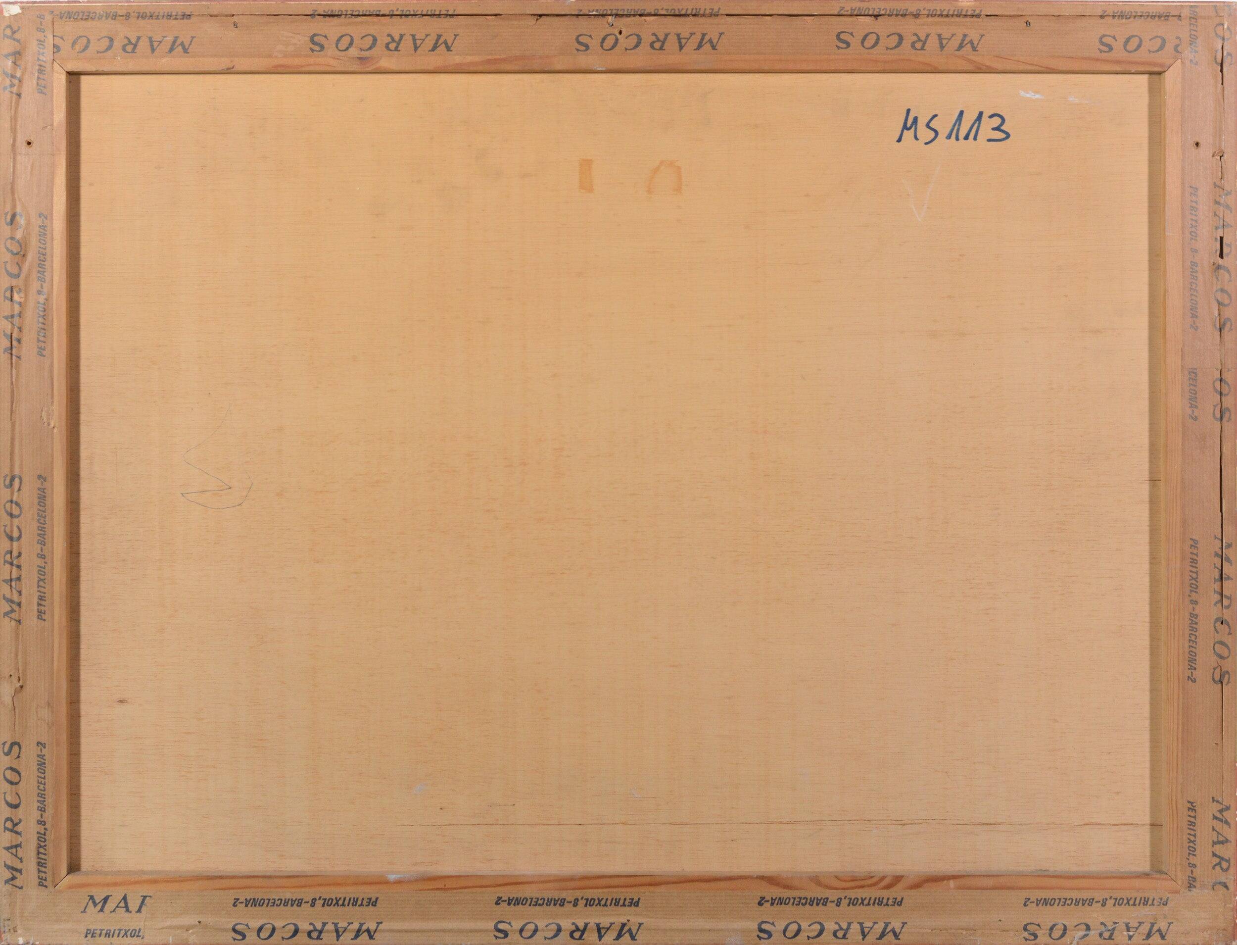 Horse races at Auteuil - Lady with hat - François Gall