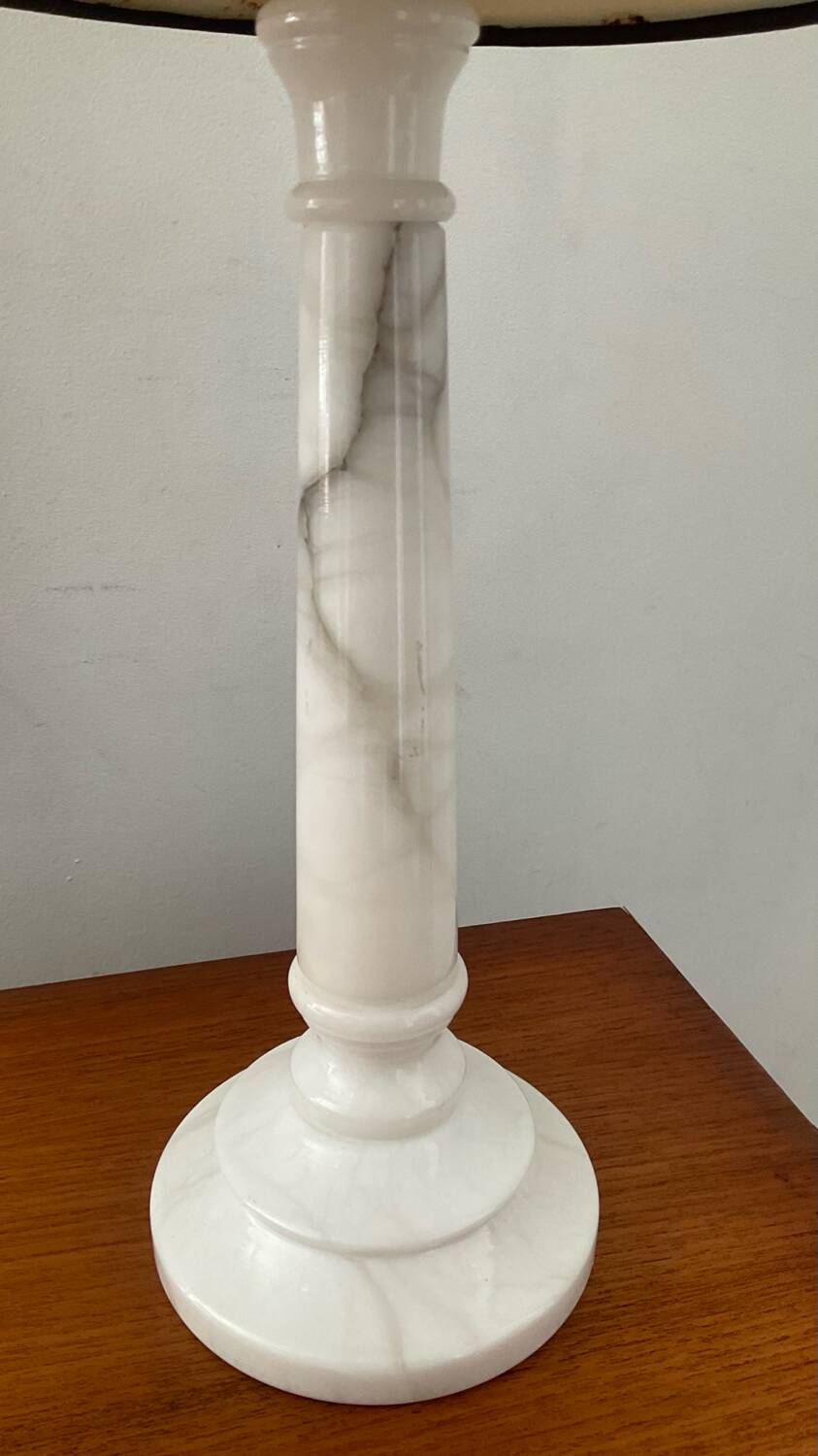 Vintage marble lamp from the 70s