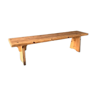 Pine bench from the 70s