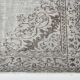 Tapis vintage classique 5x9 nuances de gris et de marron, 150x278 cm