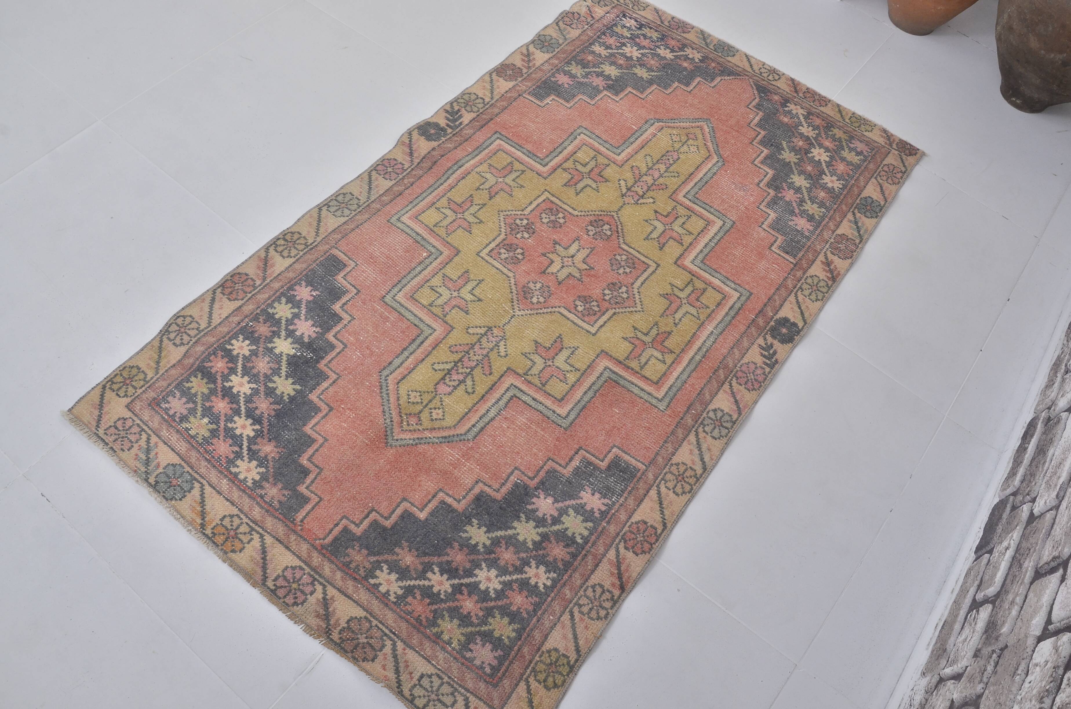 Vintage Anatolian Kurdish Rug sku 1454