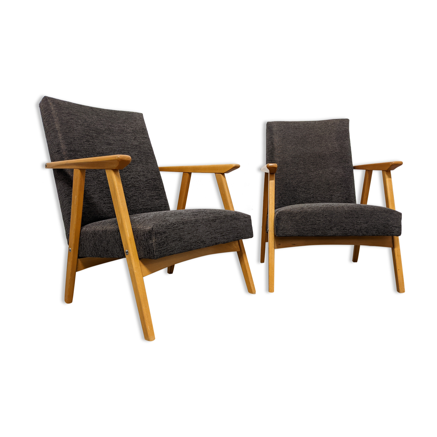 Pair of vintage armchairs from the 50s/60s