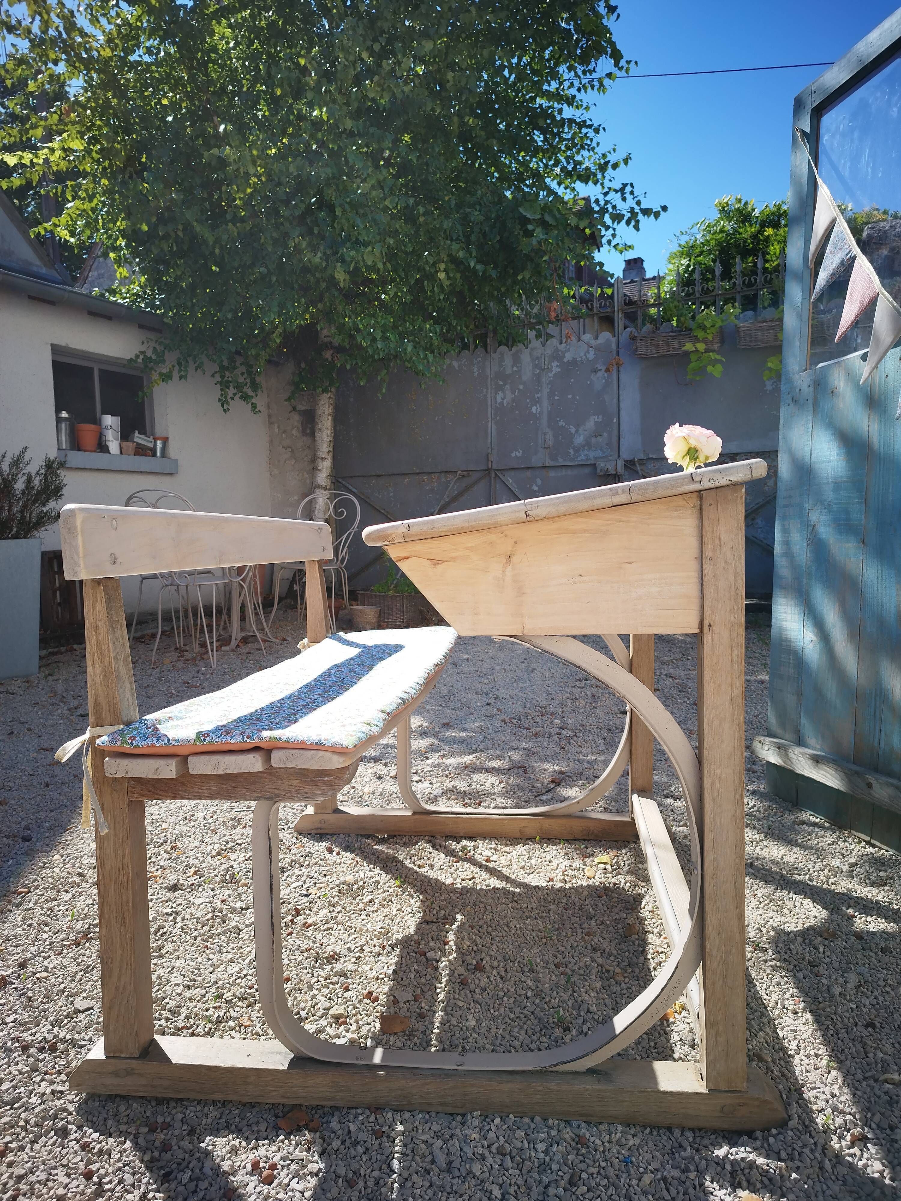 Vintage school desk