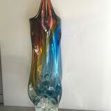 Glass vase by Art Chribska circa 1960