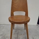 Baumann chair, "Mondor" model, vintage bistro, 1950s