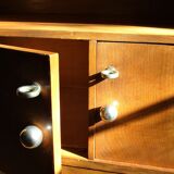 Buffet oak feet compas vintage 60s