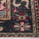Red Geometric Oushak Handknotted Rug