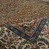 Carpet ghoum iran (drawing boteh) middle twentieth century 135x215cm