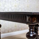 Antique Rectangular Oak Dining Table, 1890s