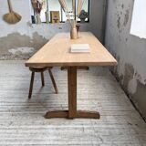 Perriand mountain furniture pine dining table