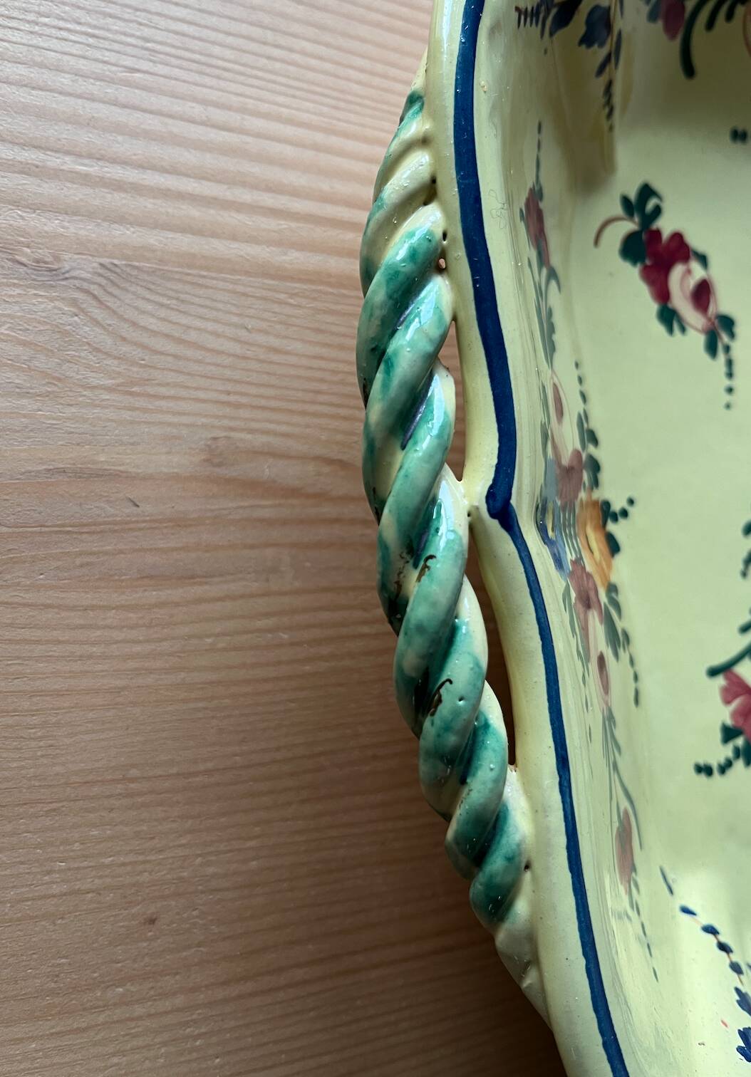 Ceramic bowl ITALY Vintage Deruta