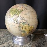 Light Earth globe Perrina glass