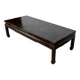 Important Asian Coffee Table, in black lacquered wood – Mid 20th century