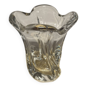 Crystal vase Daum France