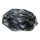 Vintage crystal ashtray - hexagonal shape - 16cm
