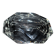 Vintage crystal ashtray - hexagonal shape - 16cm