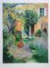 Nancy delouis: the provençal garden in spring, original signed lithograph