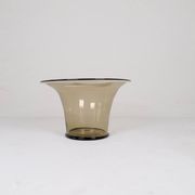 Art Deco Ensemble / Swedish Grace of 4 Glass Containers by Simon Gate Orrefors Sweden 1920s