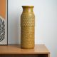 Ceramic vase by BAY Keramik with Fat Lava glaze, Germany, 1970s