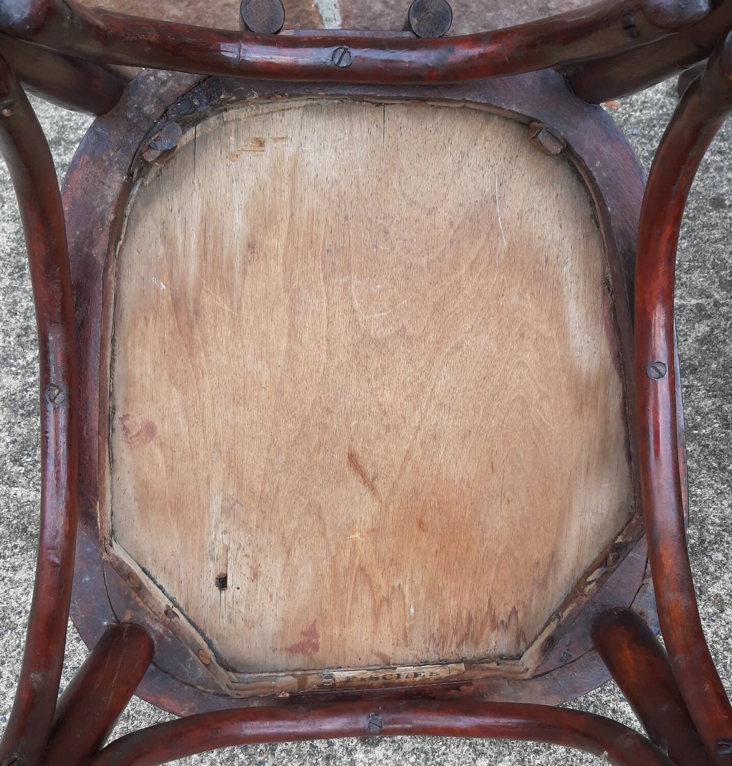 "Fischel" bistro chairs (pair)