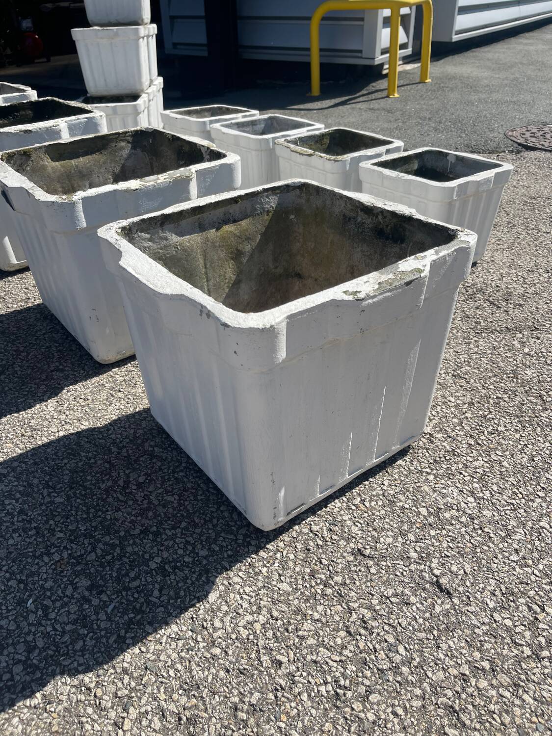 Élo France Square Planter / Flower Box - 1960'