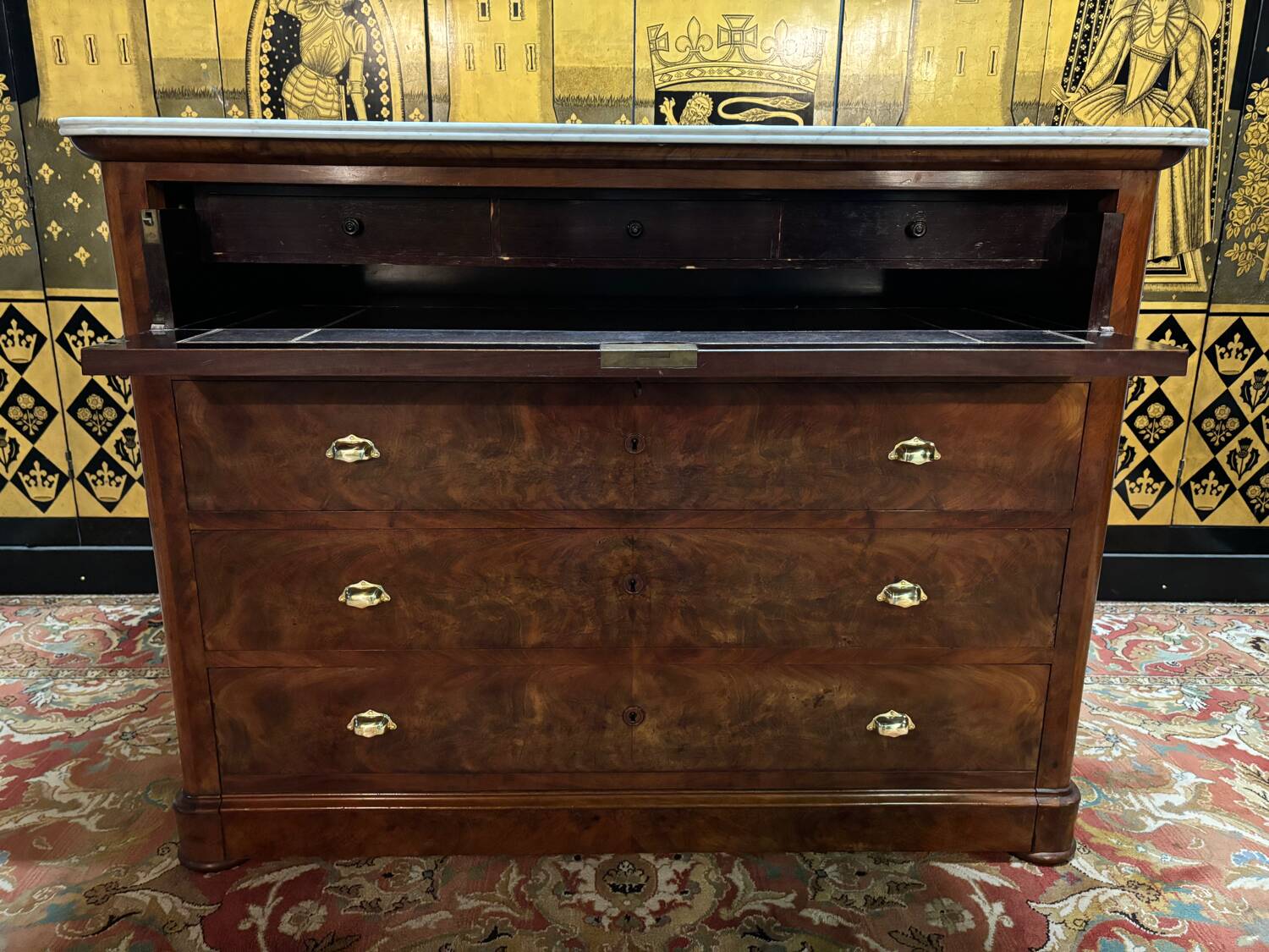 Louis Philippe chest of drawers/secretary