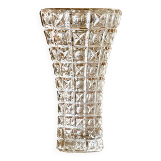 Large OXO vase by J. Zejmon Sklo Union
