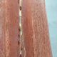 Travertine coffee table red design