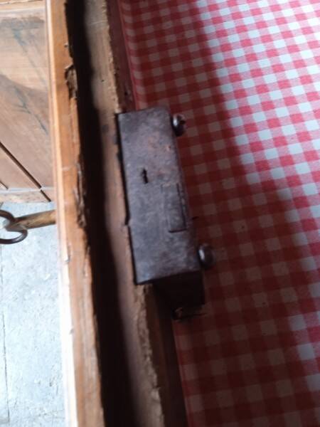 Regional buffet from the 18th century in blond cherry