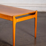 Large teak coffee table