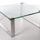German Chrome and Glass coffee table Model Klassik 1022 Van Peter Draenert, 1960s