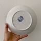 Set of 6 old dessert plates - Flore de Sarreguemines