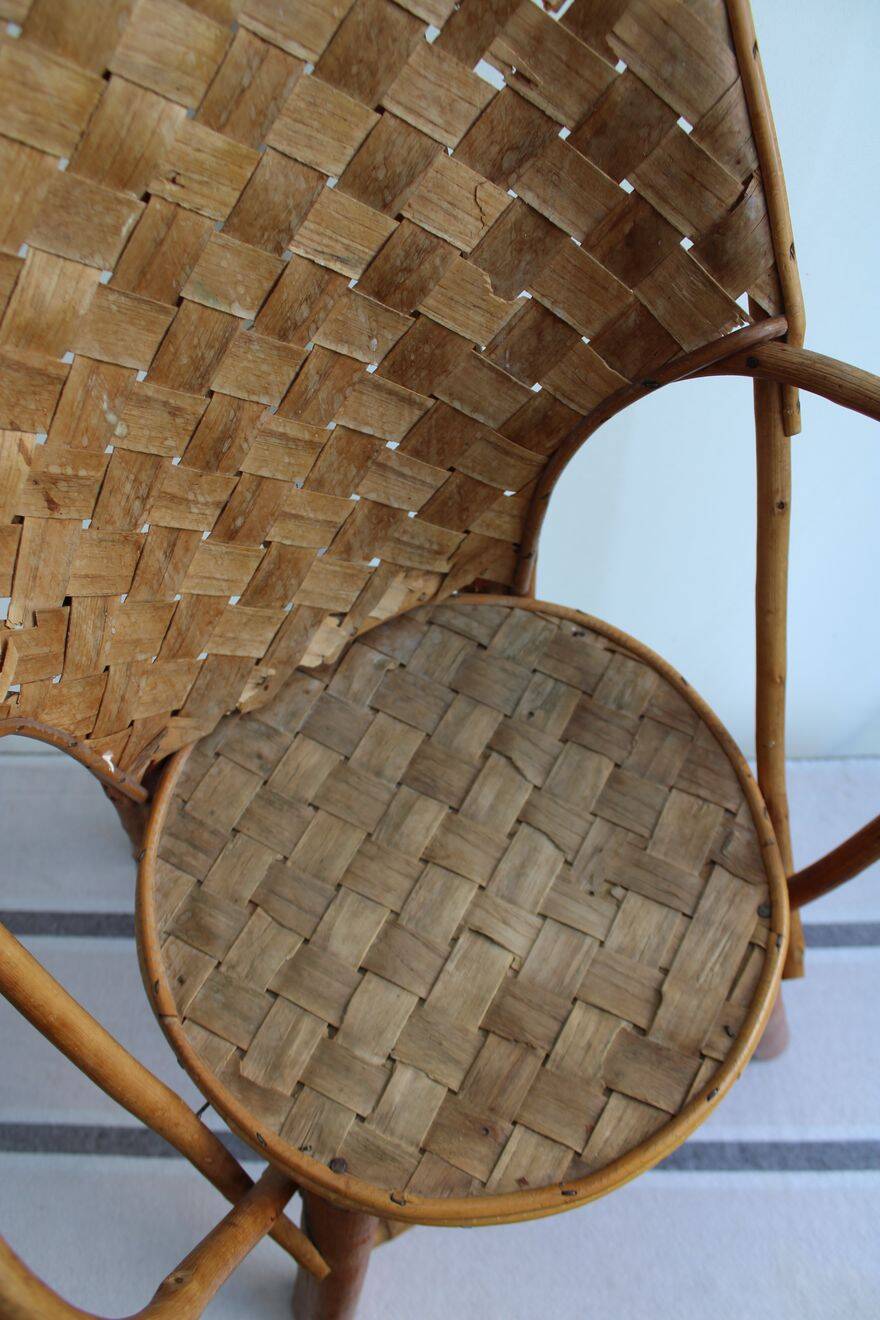 Chestnut children's chair