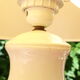 Lamp birds, flowers and ladybugs