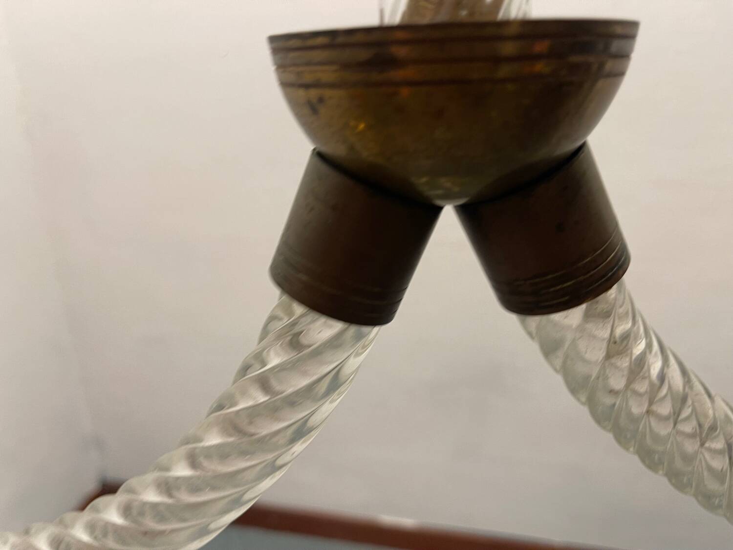 Art Deco Murano Glass Barovier Light Pendant 1940’s