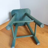 Solid pine stool