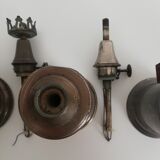 Gasoline lamp the swallow, pigeon 1900