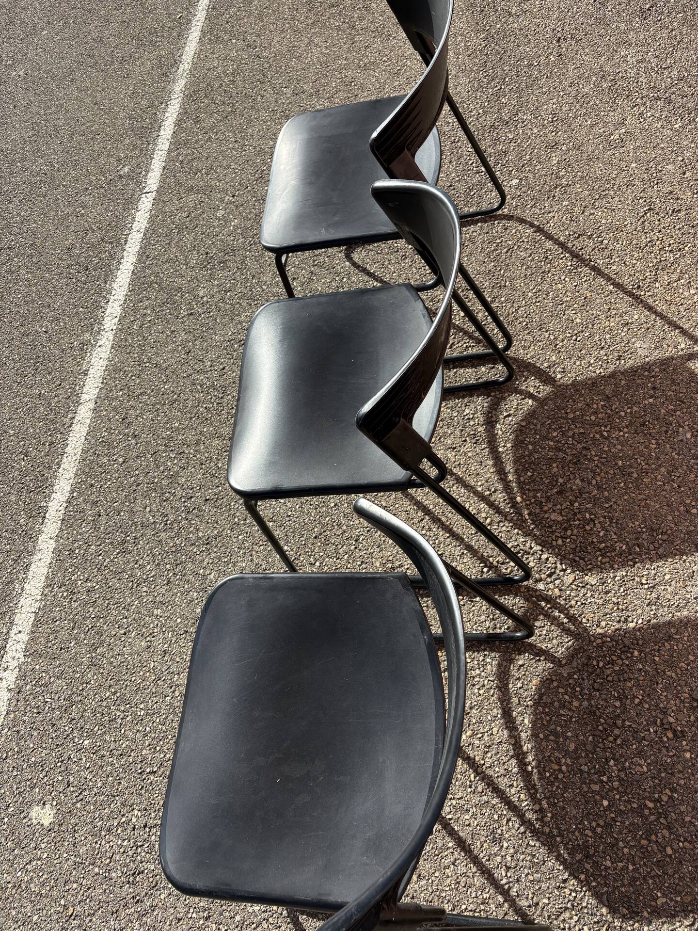 3 Chaises vintage design