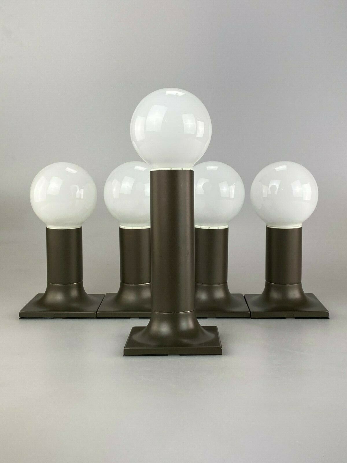 1960s 1970s tube wall lamps by Rolf Krüger for Staff