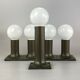 1960s 1970s tube wall lamps by Rolf Krüger for Staff